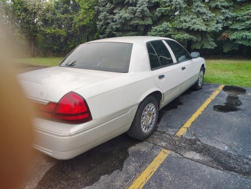 White 2003 Mercury Grand Marquis GS