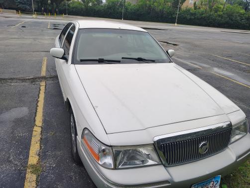White 2003 Mercury Grand Marquis GS