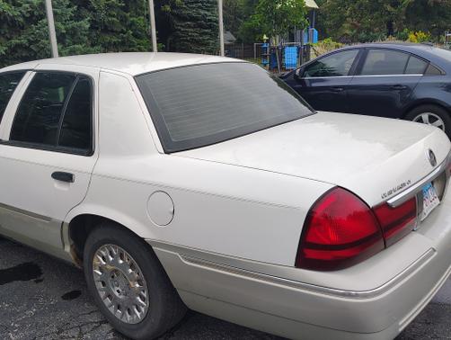 White 2003 Mercury Grand Marquis GS