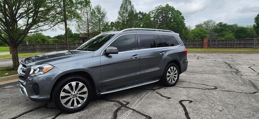 Gray 2017 Mercedes-Benz GLS 450 4MATIC