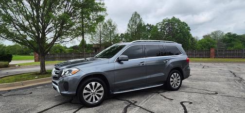 Gray 2017 Mercedes-Benz GLS 450 4MATIC