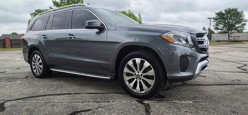 Gray 2017 Mercedes-Benz GLS 450 4MATIC
