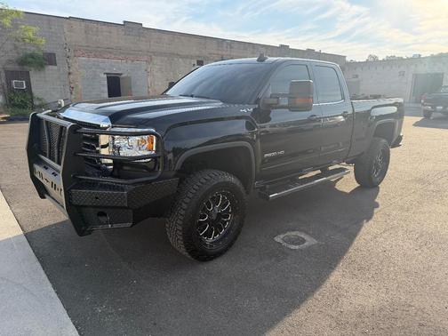Black 2015 GMC Sierra 2500 SLE