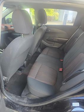 Black 2012 Chevrolet Sonic 2LT