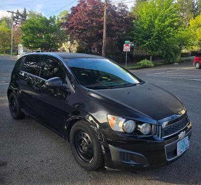 Black 2012 Chevrolet Sonic 2LT