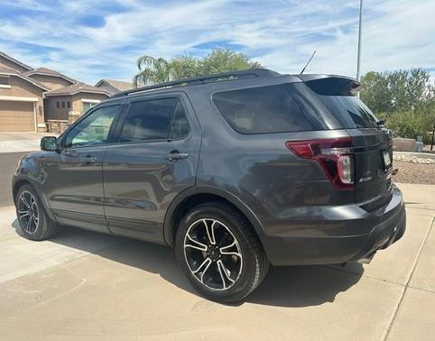 Gray 2015 Ford Explorer Sport
