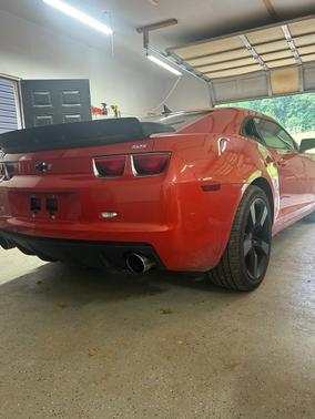 Orange 2012 Chevrolet Camaro 1SS