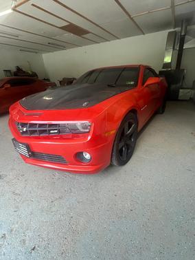 Orange 2012 Chevrolet Camaro 1SS