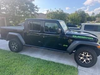 Black 2023 Jeep Gladiator Sport S
