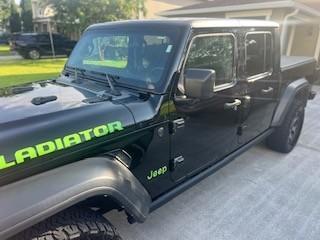 Black 2023 Jeep Gladiator Sport S