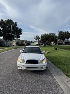 White 2004 Hyundai SONATA LX