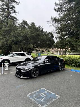 Black 2018 BMW M3 Base