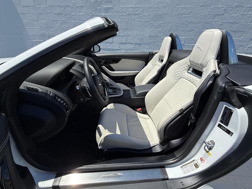 White 2024 Jaguar F-TYPE P450 75