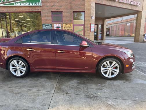 Red 2015 Chevrolet Cruze LTZ