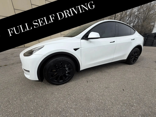 White 2022 Tesla Model Y Long Range