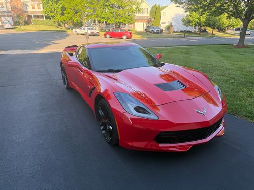 Red 2016 Chevrolet Corvette Stingray Z51