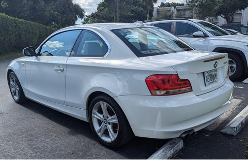 White 2012 BMW 128 i