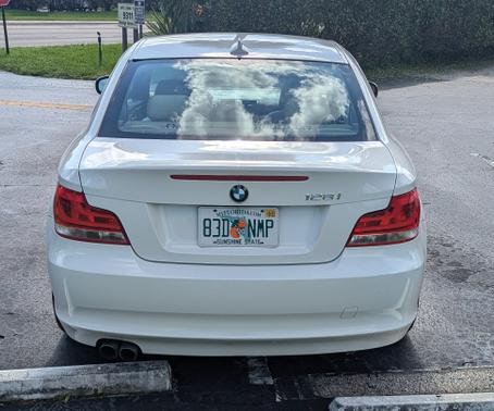 White 2012 BMW 128 i