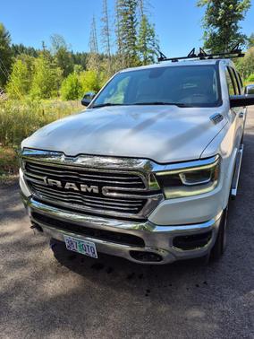White 2020 RAM 1500 Laramie