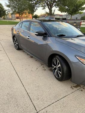 Gray 2017 Nissan Maxima 3.5 Platinum