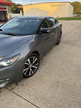 Gray 2017 Nissan Maxima 3.5 Platinum