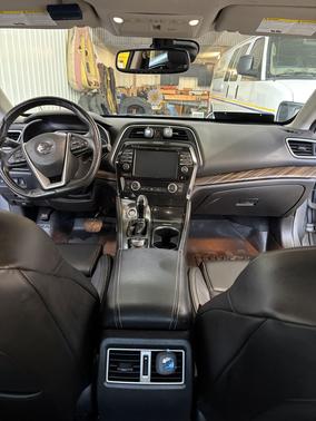 Gray 2017 Nissan Maxima 3.5 Platinum