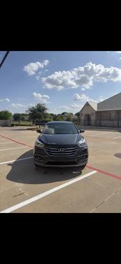 Gray 2018 Hyundai Santa Fe Sport 2.4L