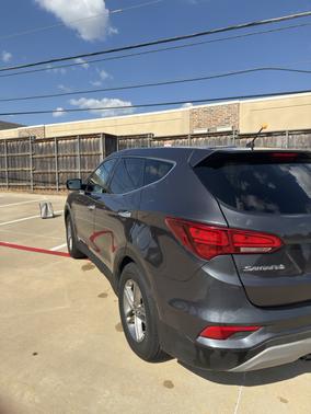 Gray 2018 Hyundai Santa Fe Sport 2.4L