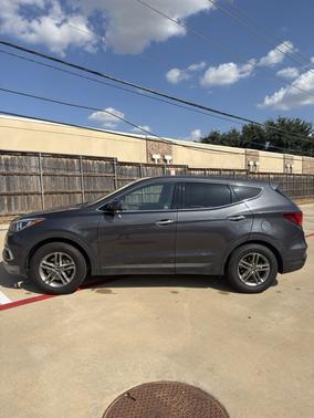 Gray 2018 Hyundai Santa Fe Sport 2.4L
