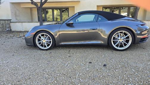Gray 2021 Porsche 911 911 Carrera Cabriolet