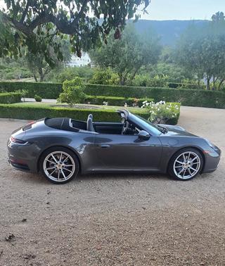 Gray 2021 Porsche 911 911 Carrera Cabriolet