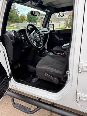 White 2018 Jeep Wrangler JK Unlimited Sport