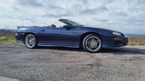 Blue 2000 Chevrolet Camaro Z28