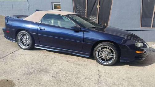 Blue 2000 Chevrolet Camaro Z28