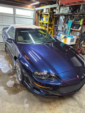 Blue 2000 Chevrolet Camaro Z28