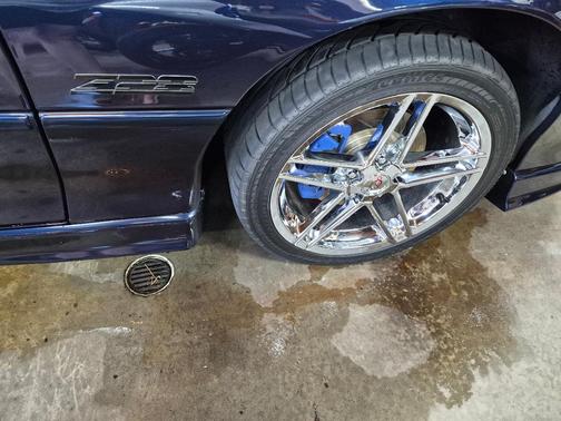 Blue 2000 Chevrolet Camaro Z28