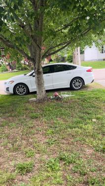 White 2020 Ford Fusion SE