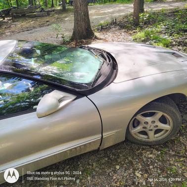 Silver 1997 Pontiac Firebird Base
