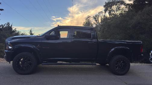 Black 2017 RAM 2500 SLT