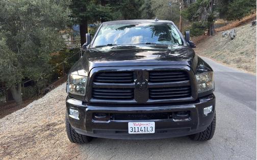 Black 2017 RAM 2500 SLT