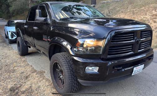 Black 2017 RAM 2500 SLT