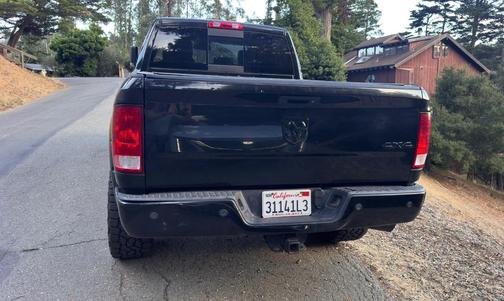 Black 2017 RAM 2500 SLT