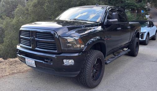 Black 2017 RAM 2500 SLT