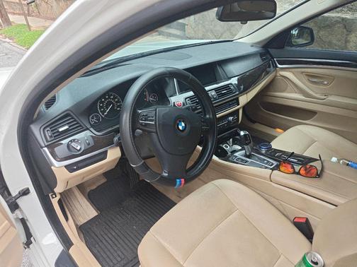 White 2014 BMW 535d Base