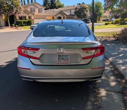 Silver 2020 Honda Accord EX 1.5T