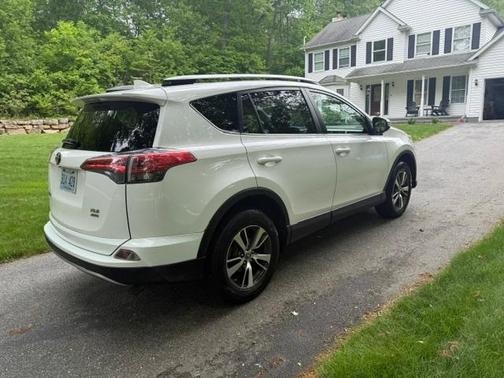 White 2017 Toyota RAV4 XLE