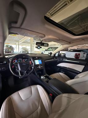 Silver 2018 Ford Fusion Titanium