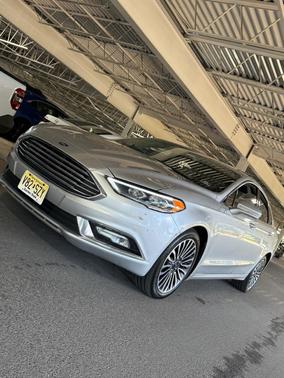 Silver 2018 Ford Fusion Titanium