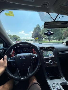 Silver 2018 Ford Fusion Titanium