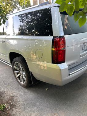 Silver 2015 Chevrolet Suburban 1500 LTZ